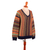 Pullover aus Baby-Alpaka-Mischung - Gestrickter Pullover aus Baby-Alpaka-Mischung mit geometrischem Motiv