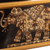 Reverse painted glass jewellery box, 'Oriental Treasure' - Classic Golden-Toned Reverse Painted Glass jewellery Box