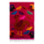 Wool tapestry, 'The Gallant Rooster' - Handwoven Traditional Rooster-Themed Fuchsia Wool Tapestry
