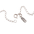 Halskette mit Opalanhänger - Halskette aus poliertem peruanischem Sterlingsilber mit Opalanhänger