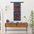 Wool tapestry, 'Inca Testimony' - Inca-Inspired Handloomed colourful Wool Tapestry from Peru