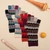 Baby alpaca fingerless gloves, 'Magenta Colorful Life' - Colorful 100% Baby Alpaca Fingerless Gloves Knitted in Peru