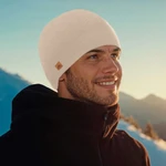 Alpaca blend knit skull cap, 'Ecru Minds' - Unisex Soft Alpaca Blend Knit Hat in Ecru Beige