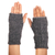 100% alpaca reversible fingerless mittens, 'Smoke and Graphite Glam' - 100% Alpaca Knit Reversible Fingerless Mittens in Grey Hues