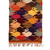 Wool table runner, 'Ducky Colors' - Handwoven Multicolor Duck-Themed Fringed Wool Table Runner