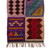 Wool table runner, 'Inca Astrology' - Handwoven Inca-Themed Fringed Wool Table Runner