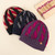 Alpaca blend knit hat, 'Braided Fuchsia' - Cable Knit Alpaca Blend Hat in Fuchsia and Purple Hues