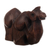 Cedarwood figurine, 'Guardian of the Dunes' - Hand-Carved Modern Brown Camel-Themed Cedarwood Figurine