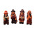 Ceramic figurines, 'Andean Souls' (set of 4) - Hand-Painted Andean-Themed 4-Piece Ceramic Figurine Set