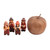 Ceramic figurines, 'Andean Souls' (set of 4) - Hand-Painted Andean-Themed 4-Piece Ceramic Figurine Set