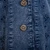 Cotton jacket, 'Andean Fields in Blue' - Cotton Jacket with Floral Embroidery in Midnight Blue Shade