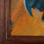 'Exotic Macaw' - Colorful Realist Oil Cockatoo Painting with Cedarwood Frame