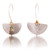 Gold-accented labradorite and aventurine drop earrings, 'Stellar Touch' - Modern Gold-Accented Labradorite Aventurine Drop Earrings