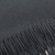 manta 100% alpaca bebé - 100% Baby Alpaca Woven Browed Throw en Steel Blue Shade