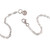 Amethyst pendant necklace, 'Cosmic Magic' - Silver Pendant Necklace with Star Motif and Amethyst Bead
