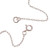 Cultured pearl choker necklace, 'Iridescent Sheen' - Silver Choker Necklace with Peach Cultured Pearl Pendant
