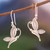 Sterling silver filigree dangle earrings, 'Fantasy Butterfly' - Fantasy-Themed Sterling Silver Filigree Butterfly Earrings