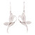 Sterling silver filigree dangle earrings, 'Fantasy Butterfly' - Fantasy-Themed Sterling Silver Filigree Butterfly Earrings