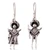 Pendientes colgantes de plata de ley - Pendientes Abstractos De La Familia Andina