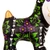 Ceramic figurine, 'Magical Guardian' - Day of the Dead-Themed Hand-Painted Ceramic Dog Figurine