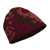 gorro 100% alpaca bebé - Floral y de hoja 100% Baby Alpaca Knit Jacquard Sombra