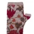 100% baby alpaca fingerless mittens, 'Autumn Garden' - Baby Alpaca Fingerless Mittens with Jacquard Floral Motifs (image 2c) thumbail