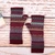 100% baby alpaca fingerless mittens, 'Andean Mirage' - Geometric Knit 100% Baby Alpaca Fingerless Mittens from Peru