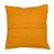 Wool cushion cover, 'Happy Aurora' - Whimsical Sun-Themed Russet and Goldenrod Wool Cushion Cover