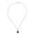 Sodalite pendant necklace, 'Heaven Roots' - Spring-Themed Natural Sodalite Cabochon Pendant Necklace (image 2c) thumbail