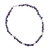 Lapis lazuli beaded necklace, 'Regal Truth' - Natural Lapis Lazuli and Sterling Silver Beaded Necklace thumbail