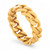 Gold-plated band ring, 'Solar Bonds' - High-Polished 18k Gold-Plated Sterling Silver Band Ring thumbail