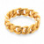 Gold-plated band ring, 'Solar Bonds' - High-Polished 18k Gold-Plated Sterling Silver Band Ring (image 2c) thumbail