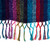 Alpaca blend shawl, 'The Tides' - Artisan-Made Striped Soft Alpaca Blend Shawl Woven in Peru