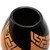 Ceramic decorative vase, 'Andean Path' - Handcrafted Folk Art Chulucanas Ceramic Decorative Vase (image 2b) thumbail