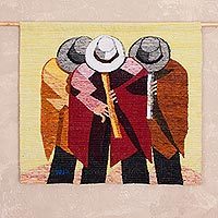 Quena Flute Players