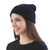 100% alpaca hat,'Black Braid Cascade' - 100% alpaca hat (image 2b) thumbail