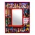 Retablo wall mirror, 'Chapel of Bethlehem' - Fair Trade Folk Art Retablo Mirror thumbail