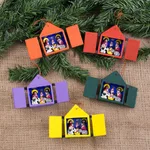 Ornaments, 'Retablos' (set of 5) - Christmas Ornaments Nativity Scene Set of 5 Handmade in Peru