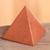 Jasper pyramid, 'Pyramid of Dreams' - Artisan Crafted Gemstone Jasper Pyramid Sculpture thumbail