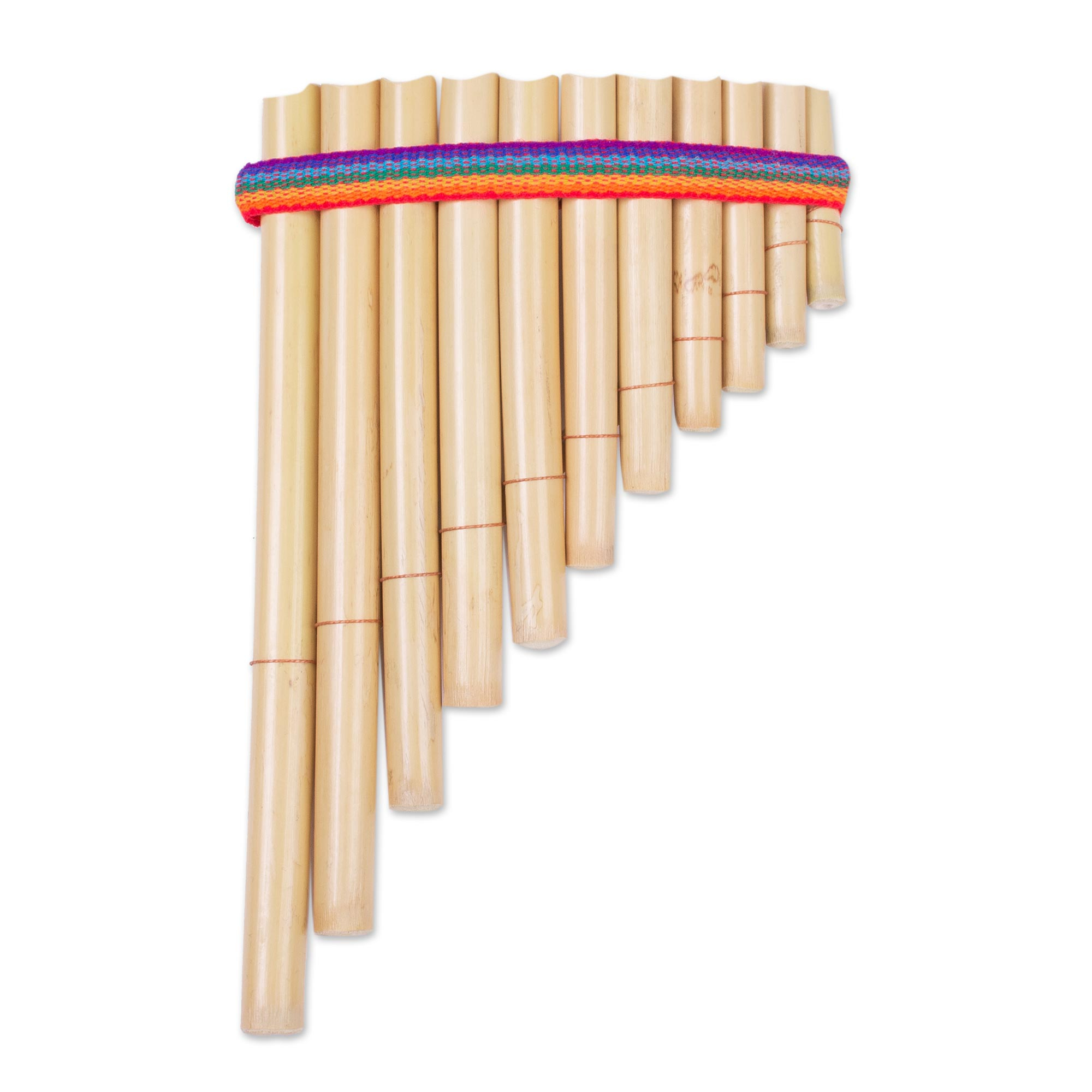 UNICEF Market | Reed Zampona Panpipe Flute Handmade Instrument from