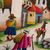 Wool tapestry, 'Highland Streets' - Handcrafted Cultural Wool Tapestry Wall Hanging (image 2b) thumbail