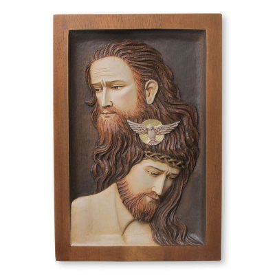 Relief panel, 'Holy Trinity' - Relief panel