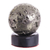 Pyrite sphere, 'Reflections' - Pyrite Sphere Sculpture on Onyx Stand thumbail