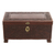 Cedar and leather chest, 'Colonial Days' - Cedar and leather chest (image 2c) thumbail