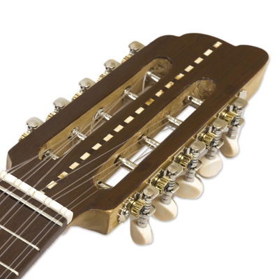 guitarra de madera ronroco - Guitarra ronroco peruana genuina hecha a mano con estuche
