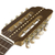 Wood ronroco guitar, 'Inca Sun' - Handcrafted Genuine Peruvian Ronroco Guitar with Case (image 2h) thumbail