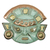 Copper mask, 'Warrior's Courage' - Copper Moche Mask Wall Art (image 2a) thumbail