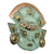 Copper mask, 'Warrior's Courage' - Copper Moche Mask Wall Art (image 2b) thumbail