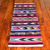 Wool runner, 'Doves Bring Peace' (2x4) - Animal Themed Wool Bird Area Rug (2x4) (image 2) thumbail