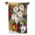 Wandteppich aus Wolle - Handgewebter Wandteppich aus Andenwolle mit Darstellung von Calla-Lilien